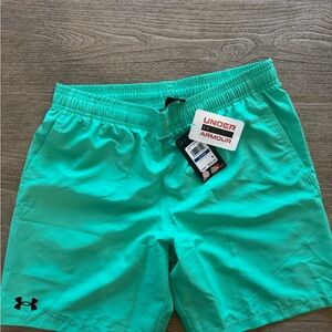 Under Armour Bright Green Athletic Shorts